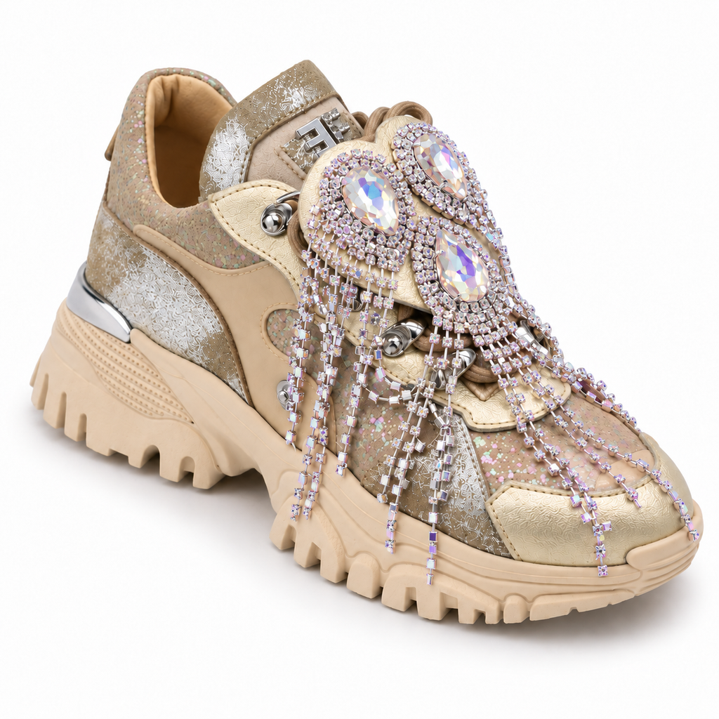 Caroline Nude Silver
